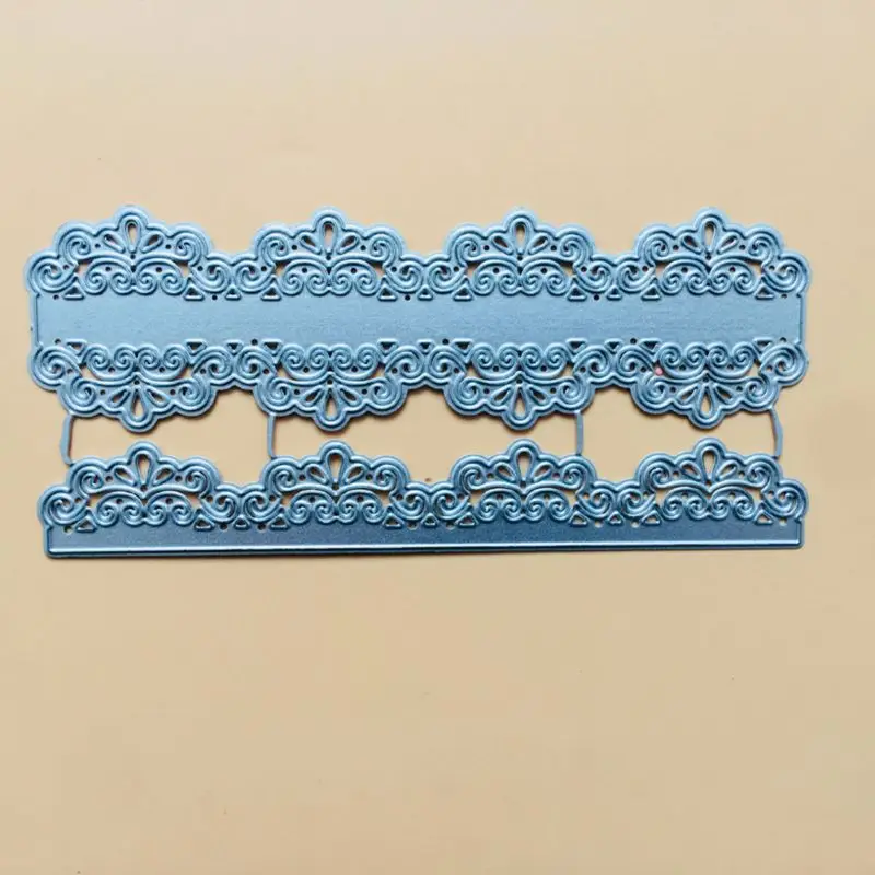 Кружевная рамка металлические штампы трафарет Скрапбукинг DIY альбом штамп