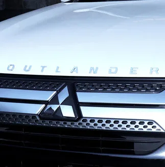 

Автомобильные 3D наклейки из АБС-пластика с буквами и логотипом для Mitsubishi OUTLANDER, автомобильная Передняя головка, капот, алфавит, эмблема, знач...