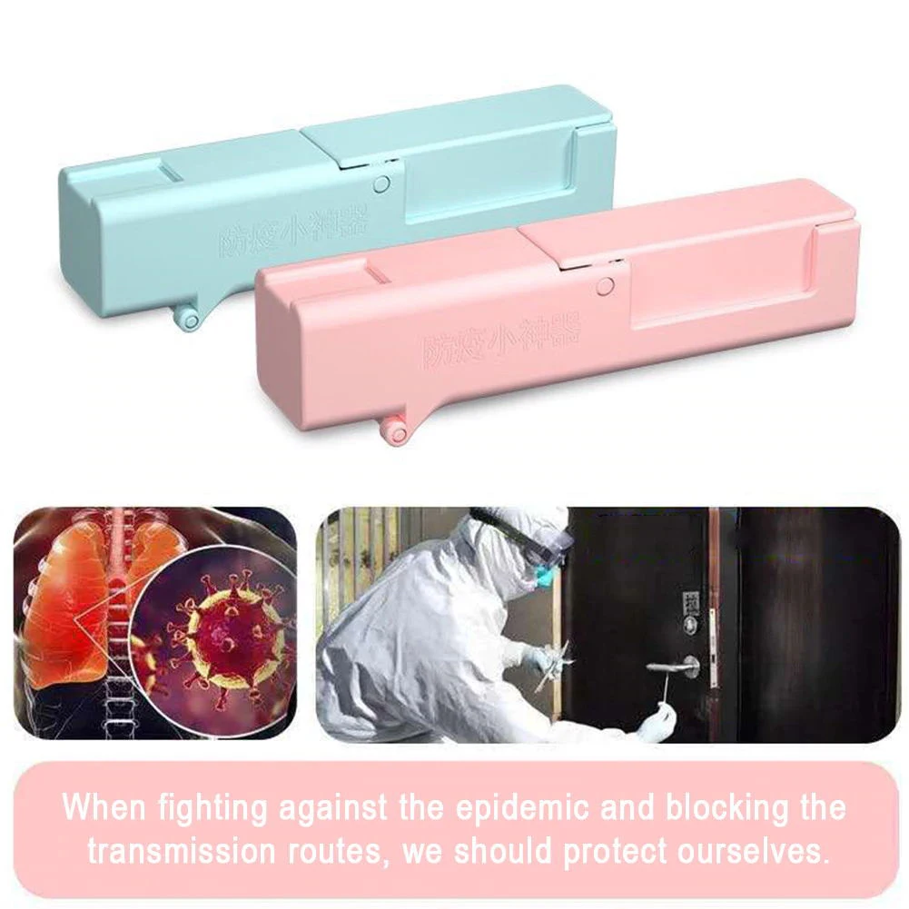 No Touch Open Door Assistant Portable Anti Germ Elevator Button Drawer Handle Contactless Tool Add Repeatedly | Дом и сад