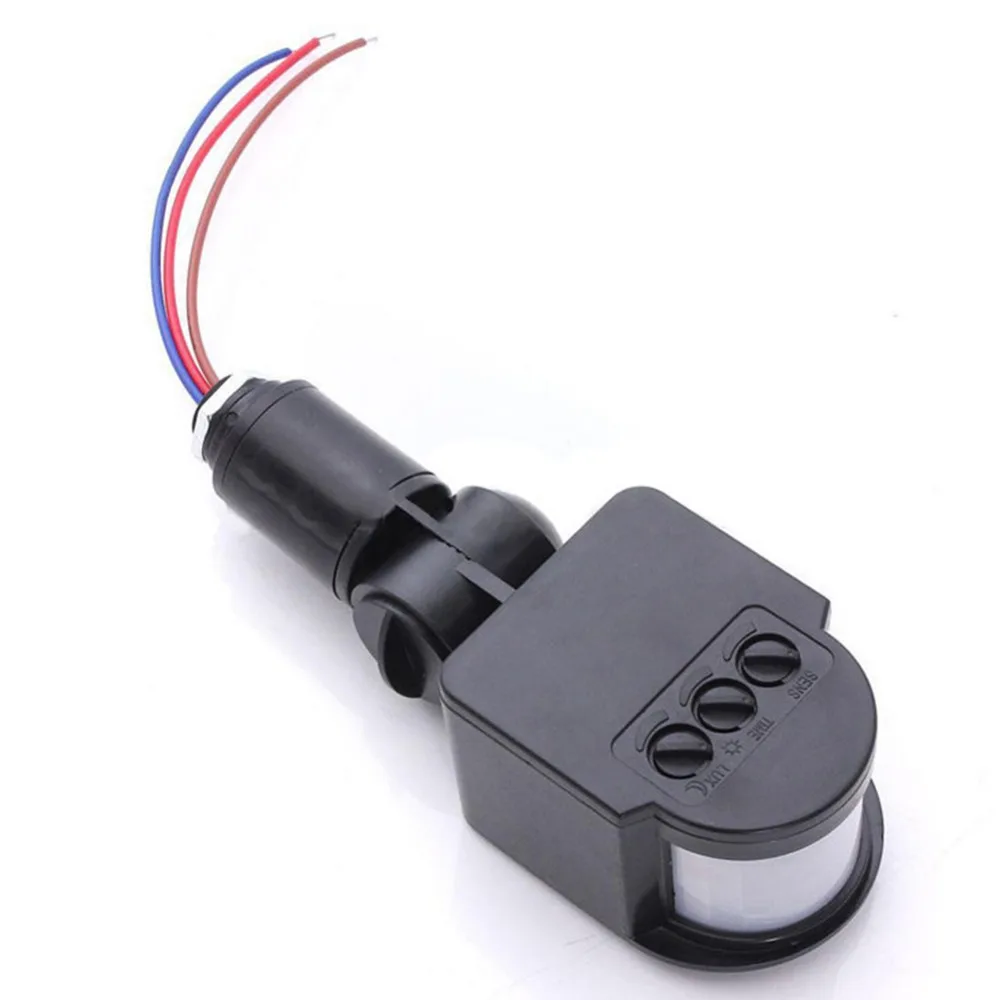 Новый светодиодный движения Сенсор 220V Автоматический Инфракрасный пассивный