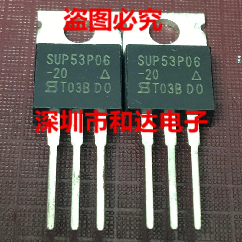

SUP53P06-20-220 60V 53A