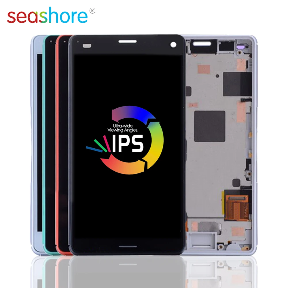 4 6 &quotоригинальный дигитайзер сенсорного ЖК экрана для SONY Xperia Z3 Compact в сборе Sony Mini