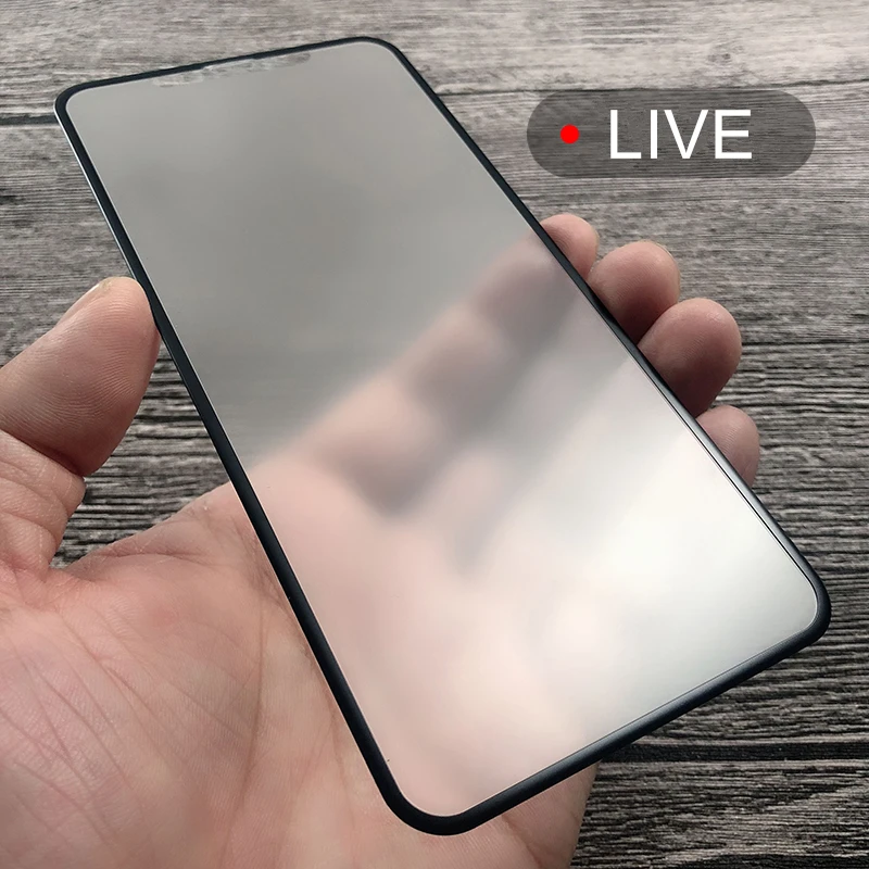 

Matte Glass For iPhone 12 Pro Max 11 Pro XS Max X XR 7 8 6 6S Plus Screen Protector Frosted Tempered Glass No Fingerprint Film