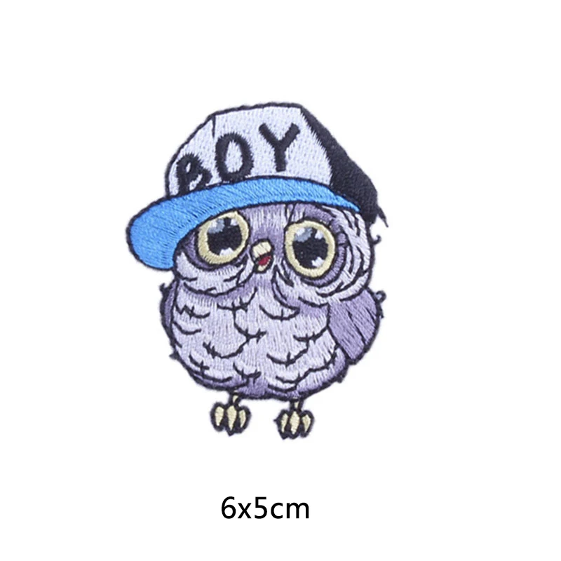 Патчи на одежду с рисунком птицы вышивкой|Заплатки| |