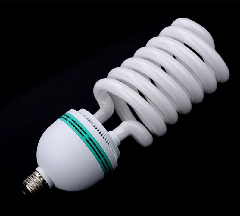 

E27 LED Bulb Lamps 85W /125W Spiral Fluorescent Day Light Bulbs Photo Studio Energy Saving Lamp Lighting Tubes Lampara Led