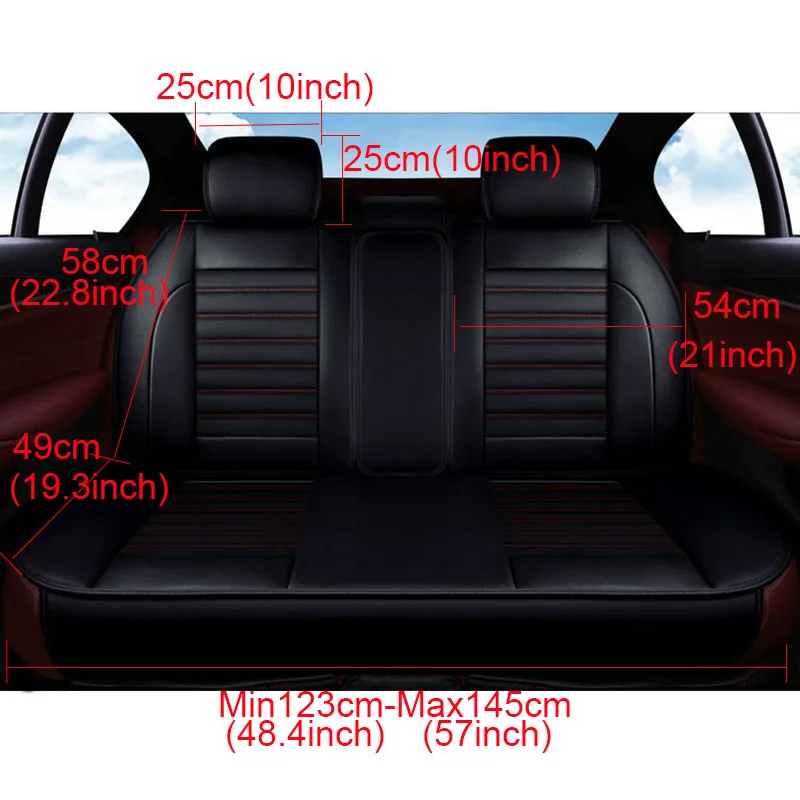 Чехлы для автомобильных сидений из искусственной кожи автомобильные аксессуары