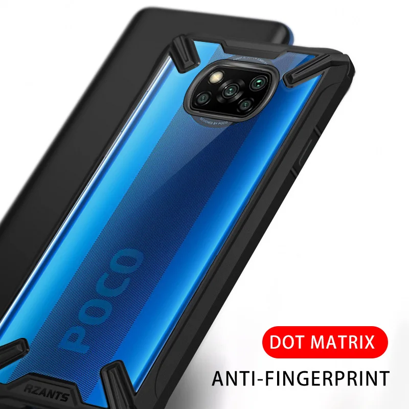 Прозрачный акриловый противоударный армированный чехол из поликарбоната и ТПУ