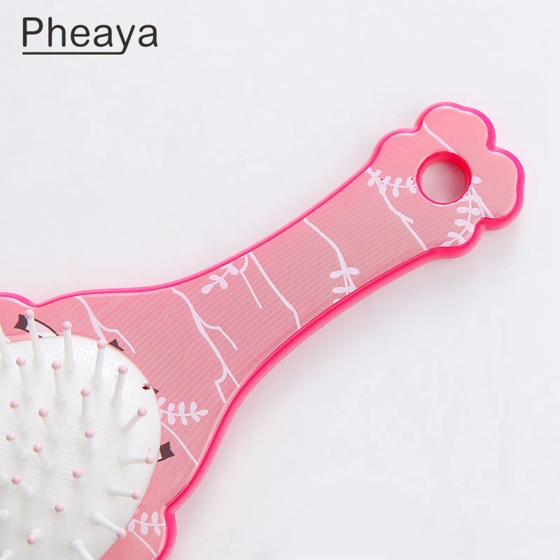 Расческа для волос детская с мультипликационным принтом Антистатическая |