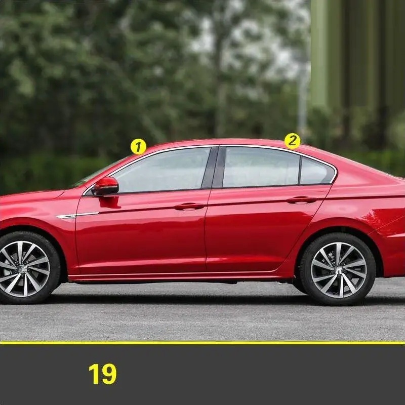 Авто окно автомобиля модифицированный хром декоративный Автомобиль Стайлинг