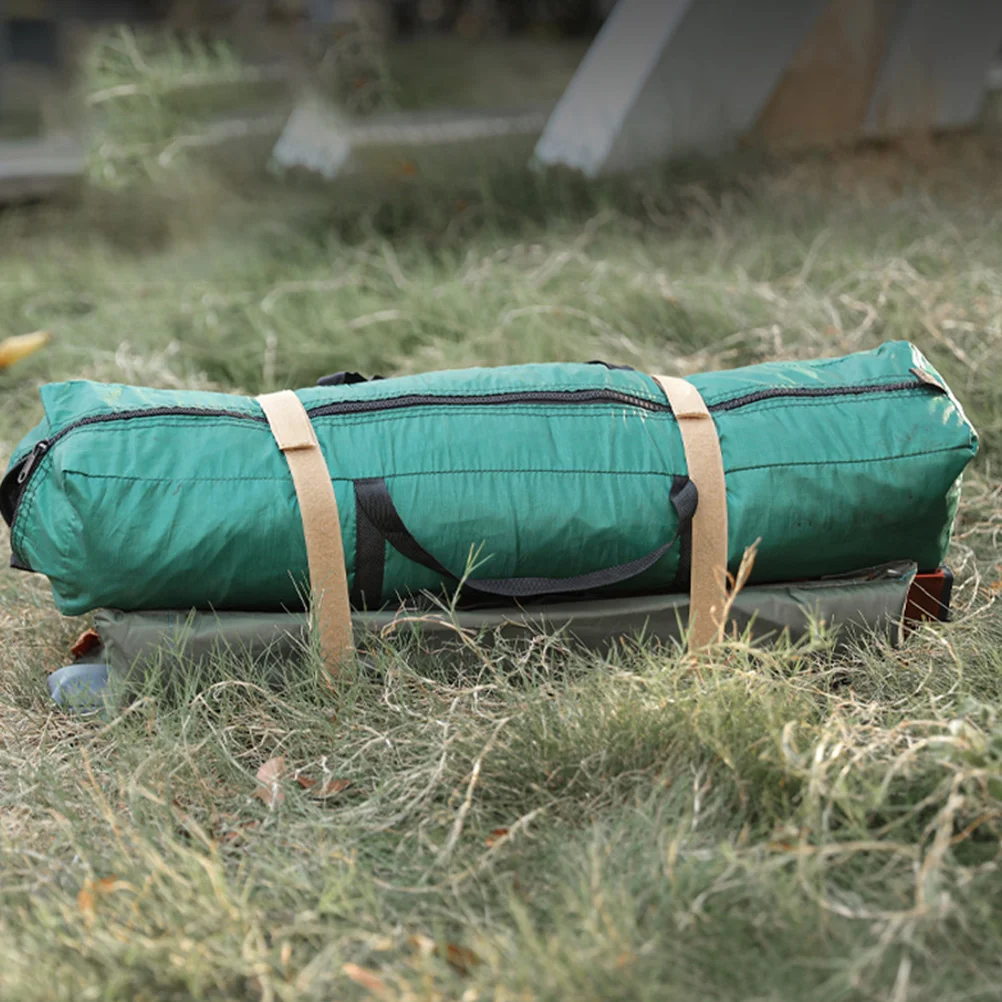 

8Pcs Outdoor Camping Tie-Down Belts Travel Cargo Strap Outdoor Camping Hiking Cargo Storage Fixing Belt Sticky Fastener Tape