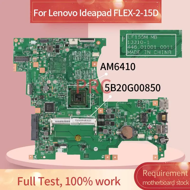 5B20G00850 для Lenovo Ideapad FLEX 2 15D материнская плата ноутбука LF155M MB 13310 1 448.01001.0011 DDR3