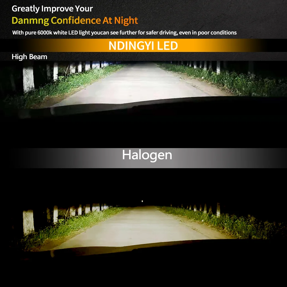 Лампы головного света N2S H8 H9 H10 48 В 200 лм для golf 6 7 bmw f10 e39 Benz w203 suzuki samurai 1 комплект