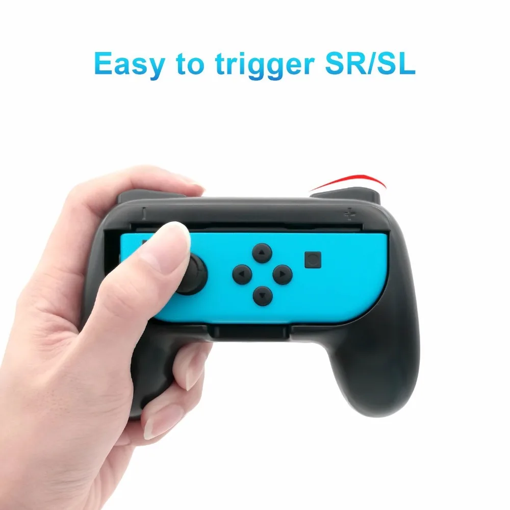 Игровые аксессуары держатель NS Joycon Удлиненная ручка кронштейн контроллер захват