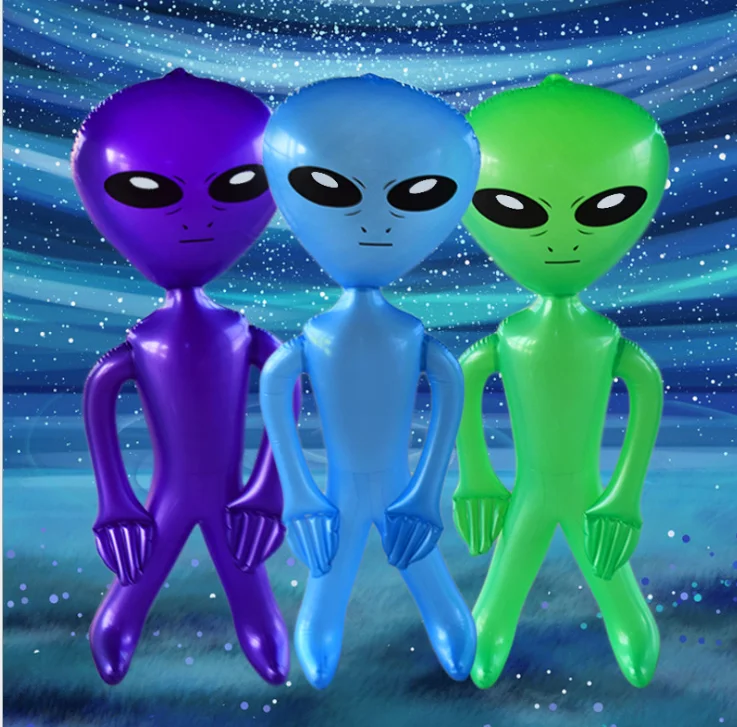 UFO ET надувная кукла инопланетянин из ПВХ игрушка для взрослых и детей Хэллоуин