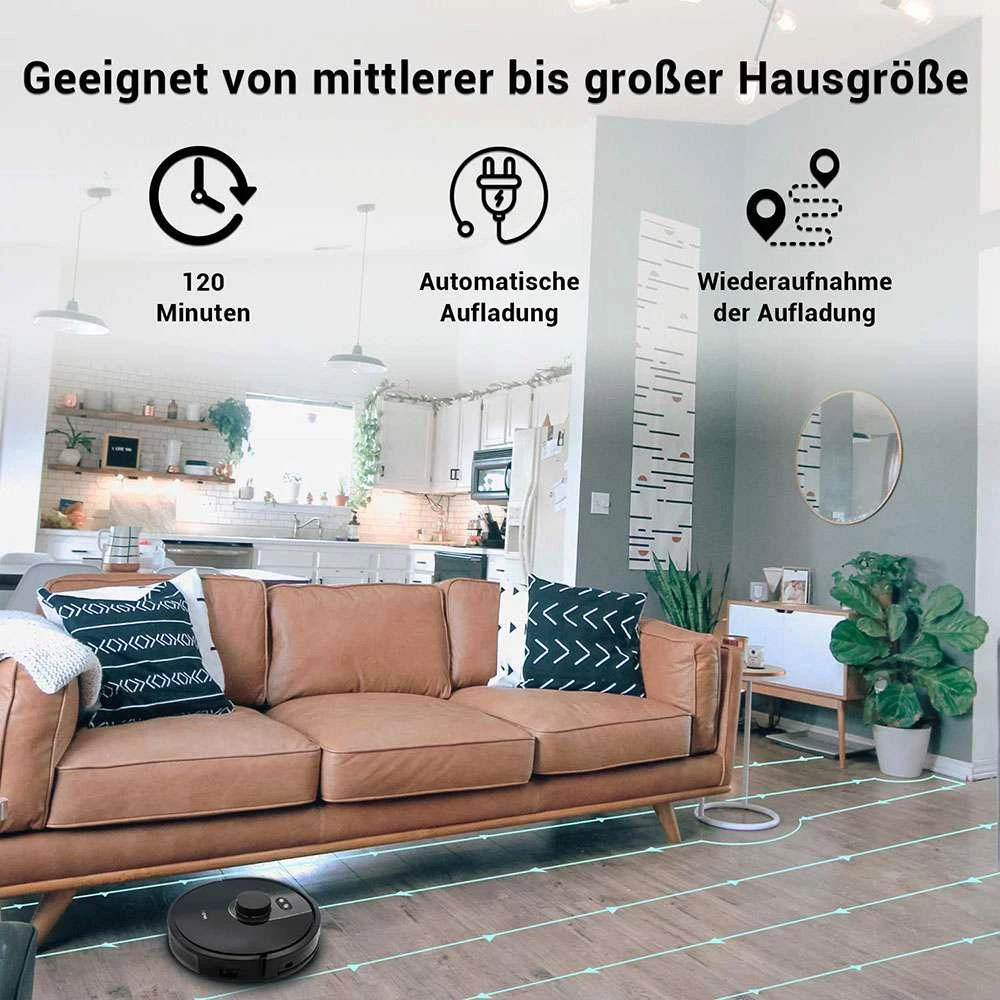 Робот пылесос 2 в 1 уборочный умный робот LDS пылесборник Alexa Google Home Голосовое