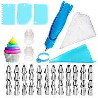 cake decorating kit 66pcs cake supplies stainless pastry nozzles and icing pastry bag accessorie abs cake decorating baking tool