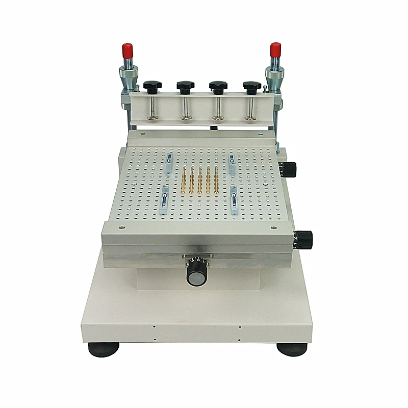 

Перемешиватель паяльной пасты принтер печатная машина для шелкографии высокая точность SMT ручной регулировки шелкография печатная машина
