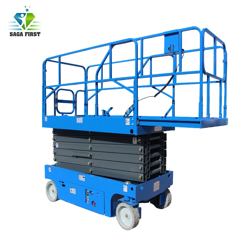 6m 11 8 m самоходный передвижной электрический ножничный подъемник|scissor lift|lift electriclift