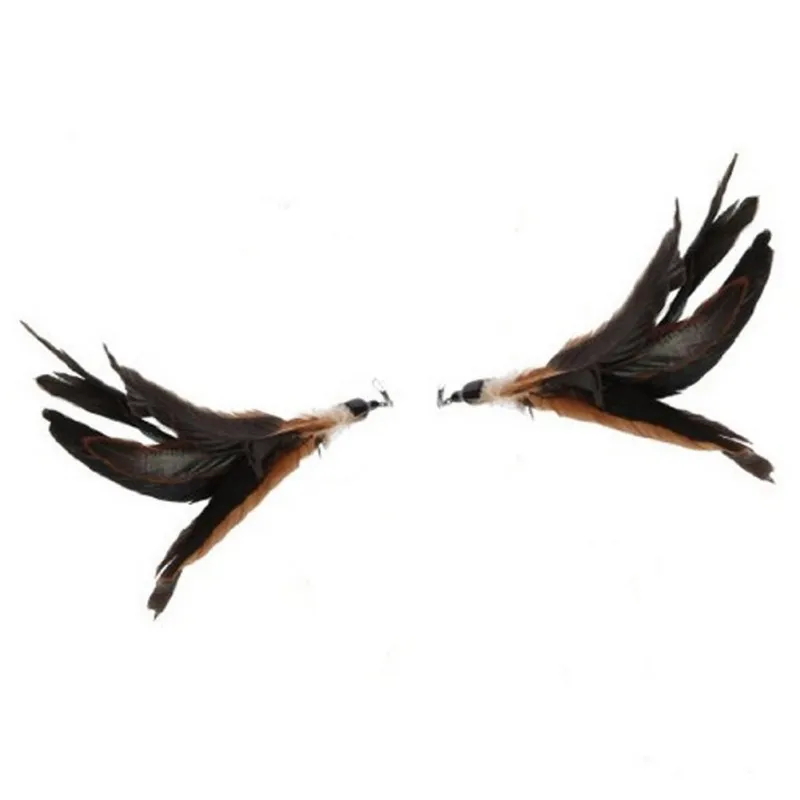 

Cat Toys 3 Pcs Interactive Feather Refill Replacement Attachments Teaser Cats Wand Pet Toy Not Including Stick Color Random