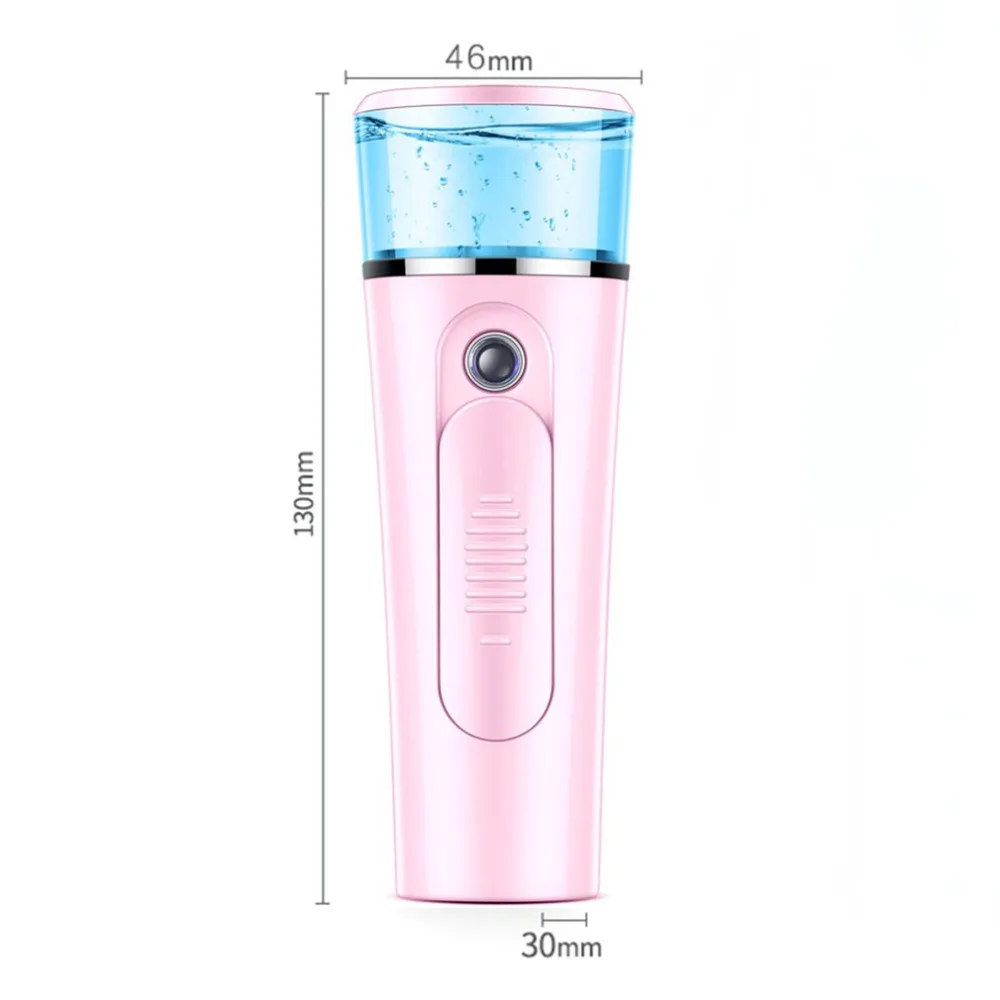 

2-in-1 Portable Facial Steamer Sprayer USB Rechargeable Power Bank Sprayer Beauty Instrument