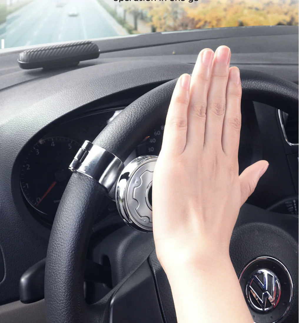 Вращающаяся ручка для рулевого колеса вращающаяся на 360 градусов металлическая