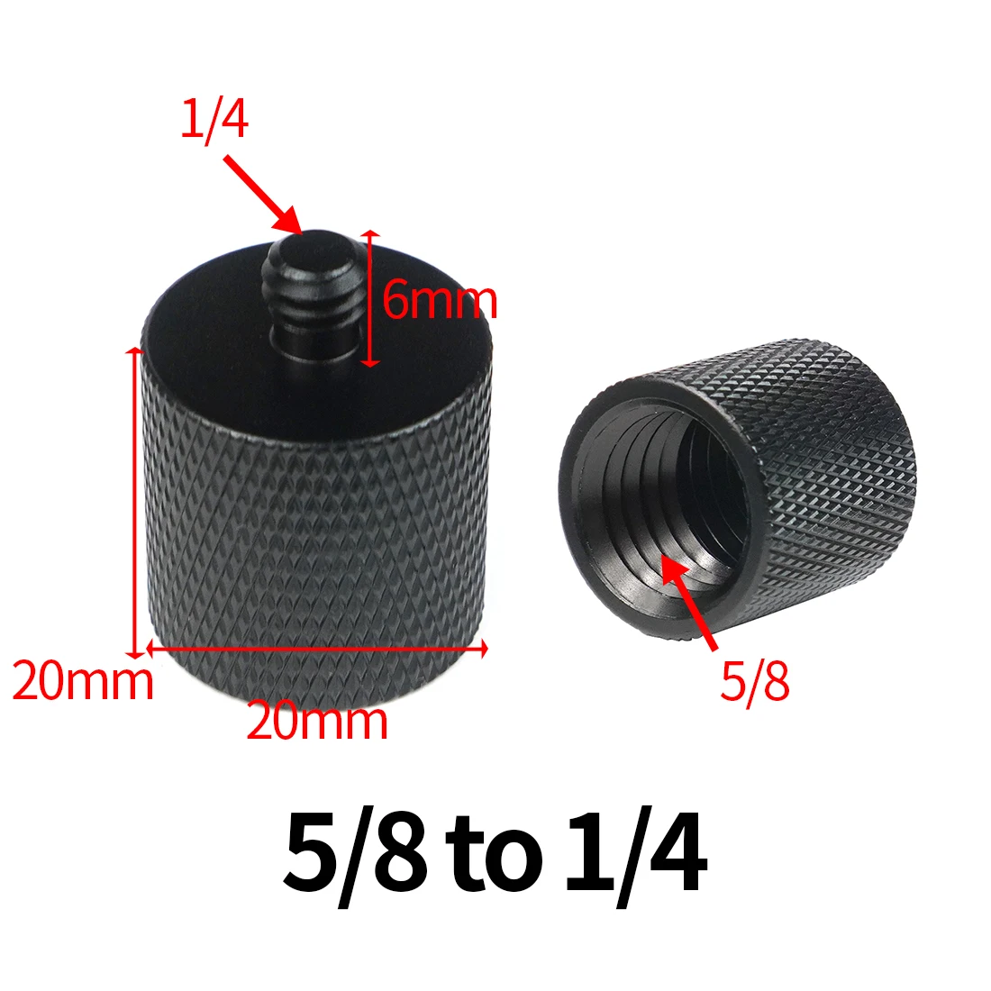 1/4 &quot3/8&quot 5/8 &quotM8 M6 мужского и женского пола нить с резьбовым креплением конвертер