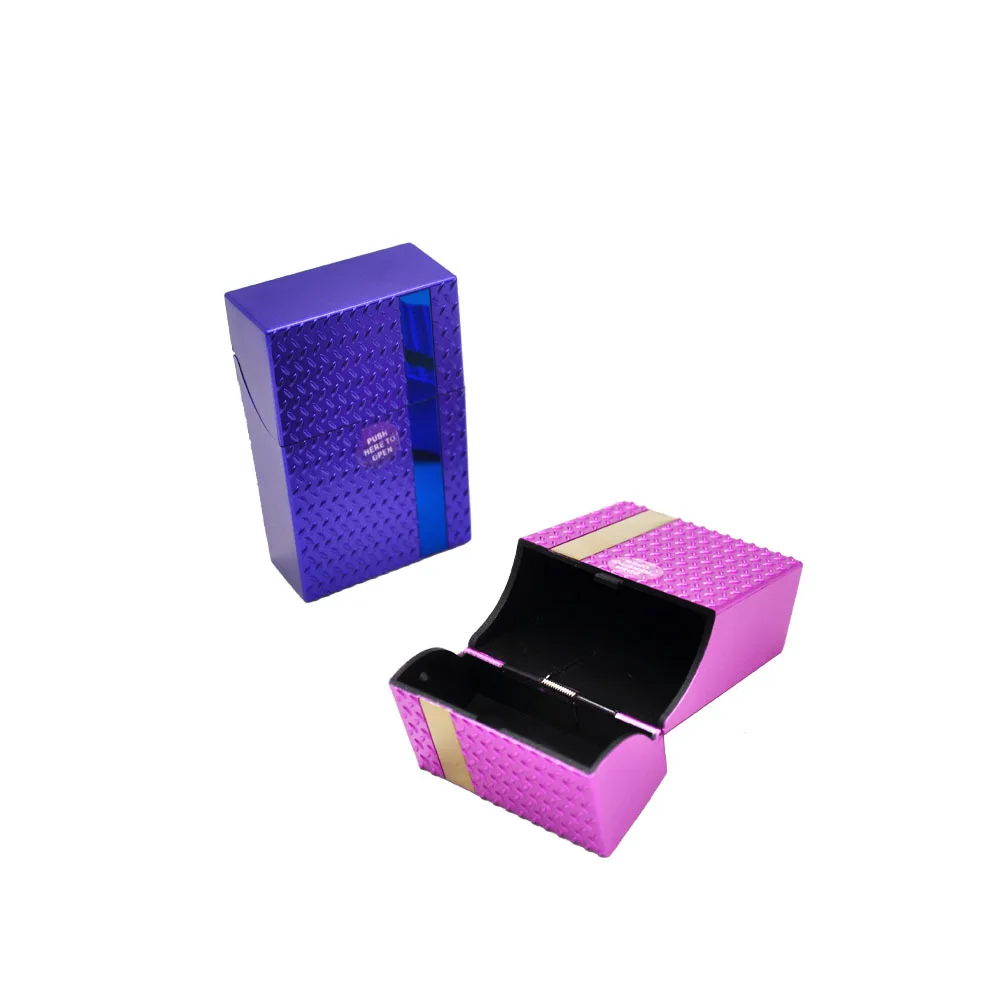 Модный пластиковый чехол для сигарет мужчин и женщин 87 мм * 55 22 обычных держатель