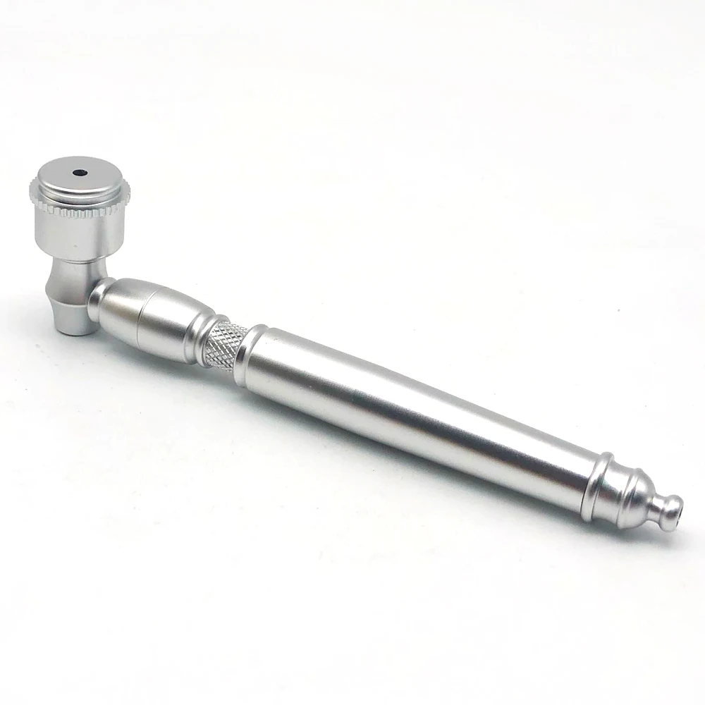 

10Pcs Metal Smoking Pipe With Lid 150mm Length Multiple Colors Available Herb Smoke Tobacco Pipes Cigar Tubo Accessories Grinder