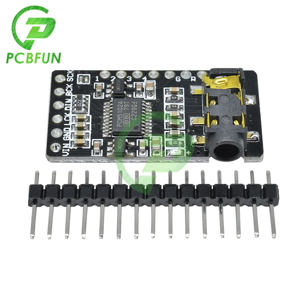 PCM5102 модуль I2S DAC аудио декодер для Raspberry Pi Интерфейс A/V приемник DVD BD плеер hd