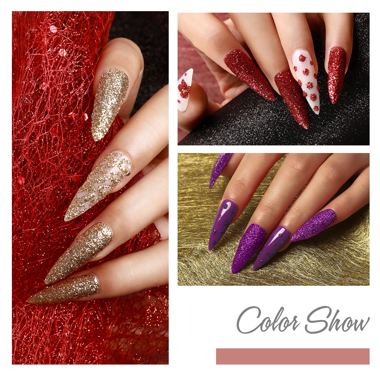 

COSCELIA Acrylic Nail Art Kit Full Manicure Set With UV LED Lamp Nail Decoration Kit Acrylic Liquid All for Manicure Nail Tools