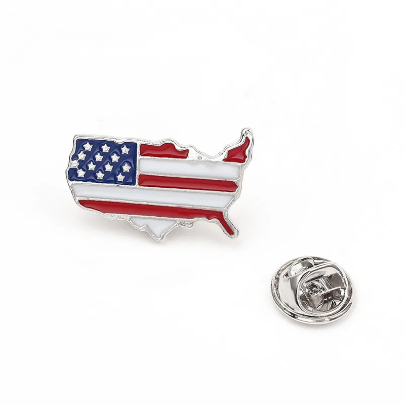 Эмалированная булавка Канада Германия Италия США флаги броши для женщин и мужчин