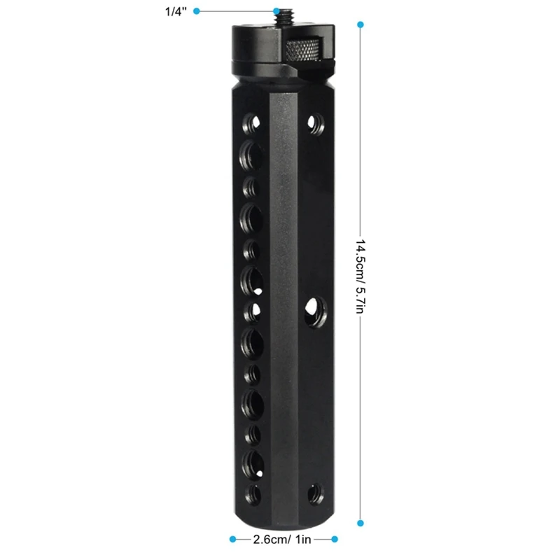 Алюминиевая рукоятка ручной штанги Расширенная ручная Поддержка крепление для