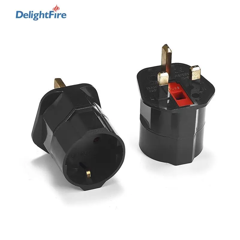 Многофункциональный ЕС Европейское доставка в Великобританию Вилки адаптер