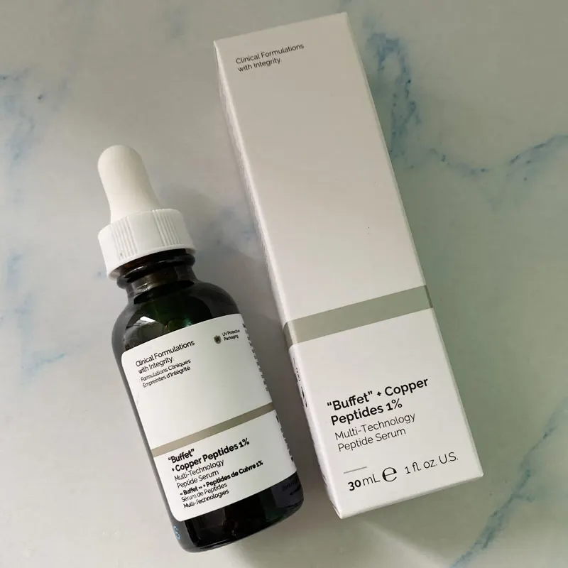 Основа для лица обычный буфет + медные пептиды 1% линяет тонкие линии упругая кожа