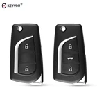 Чехол KEYYOU 23 с откидной крышкой и кнопками для Toyota Levin Camry Reiz Highlander Corolla Toy43Toy43