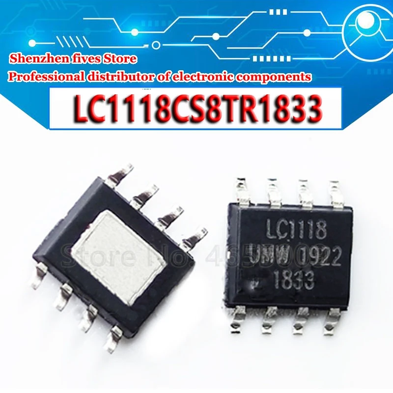 

(10 шт.) 100% новый LC1118CS8TR1833 LC1118 sop-8 чипсет