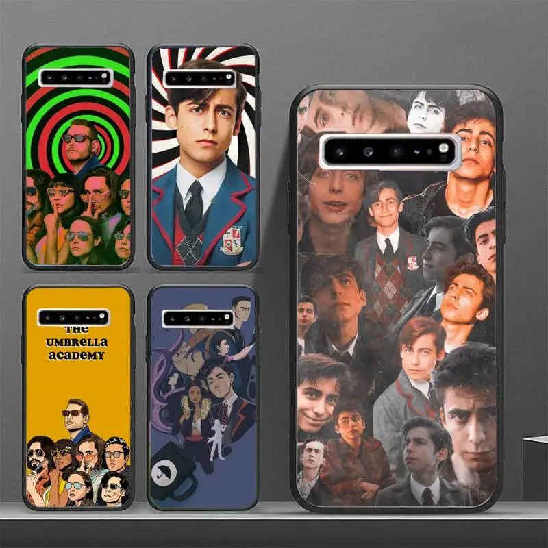 

Five The Umbrella Academy Phone Case for Samsung S7 edge S8 S9 S10 E S20 S30 plus ultra 5G Cover
