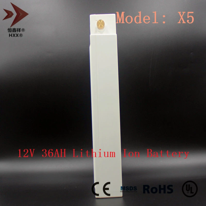 Литий-ионный аккумулятор 11 1 В 35 Ач водонепроницаемый с ЖК-экраном 3S BMS |