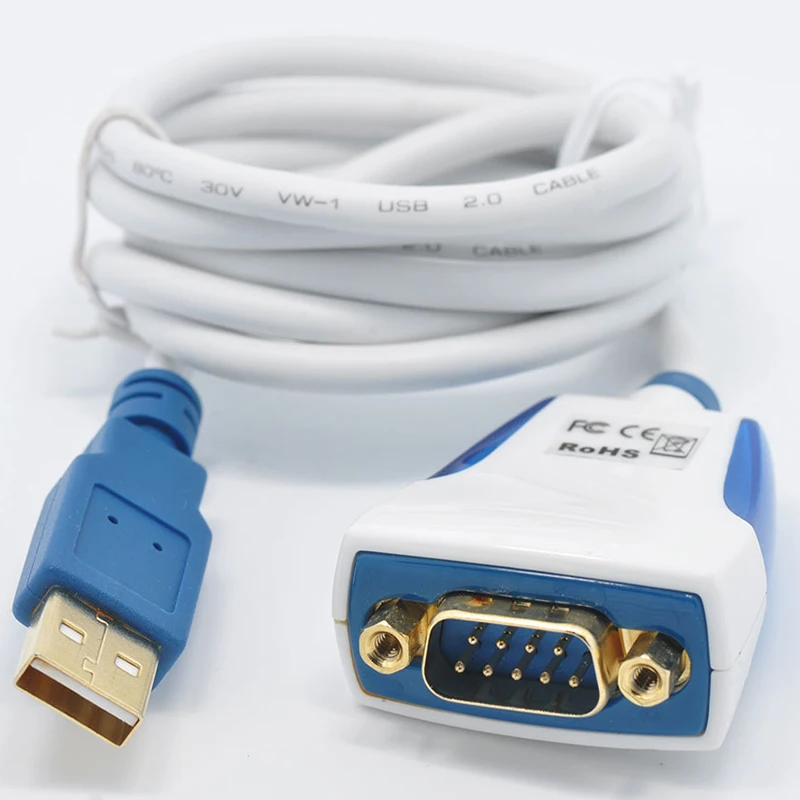 

Кабель USB 2,0 к RS232, чип FTDI, USB к RS232 DB9, последовательный кабель адаптера для win10 win 8 mac os.