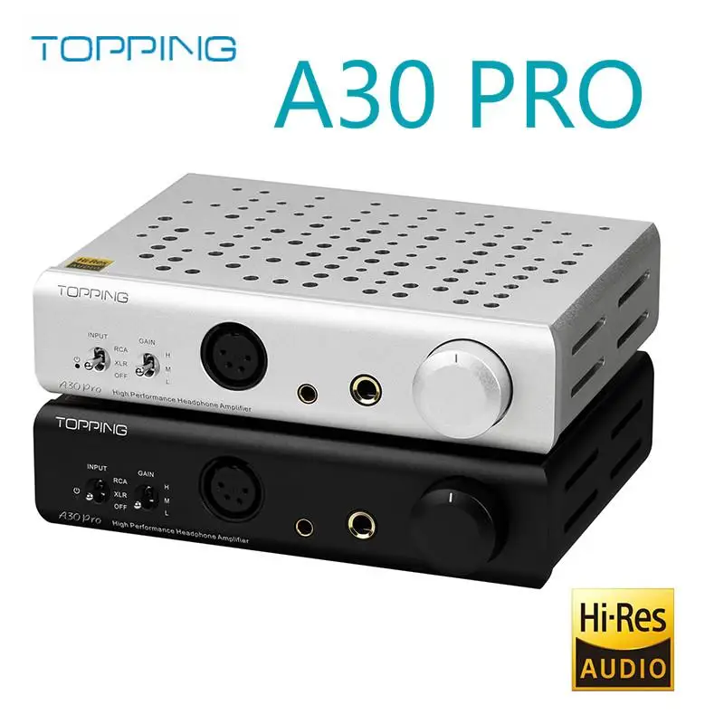 Топпинг A30Pro усилитель для наушников 4 pin XLR/4 мм/6 35 мм выход балансный вход A30 PRO