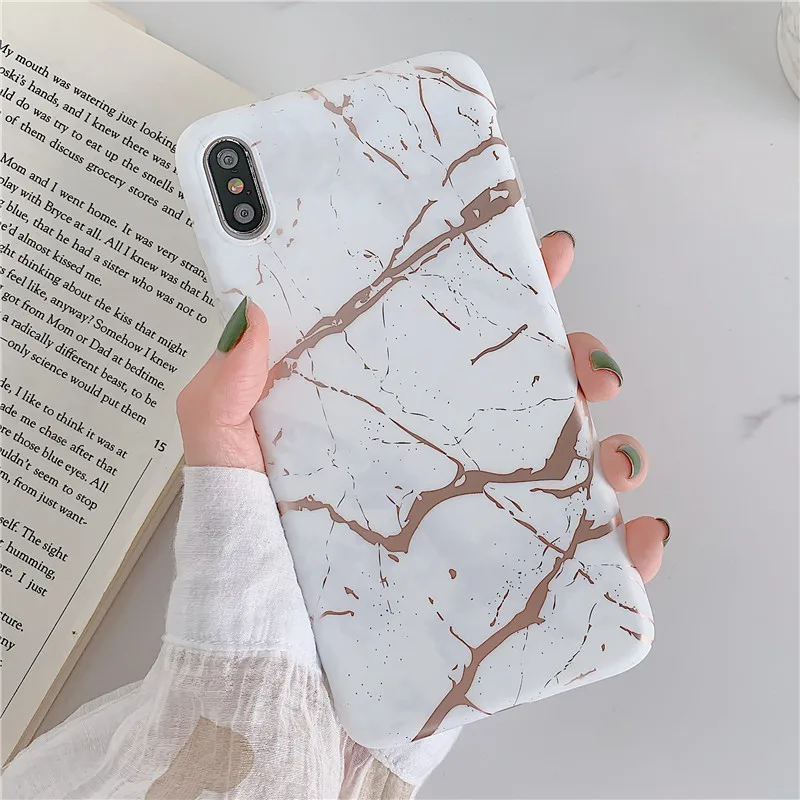 White 1 COOLY мраморный чехол для huawei P30 Pro P20 Lite чехол для iphone 11 Pro Max телефон Coque на силиконовый чехол розовый белый Держатель подставка - Цвет: White 1