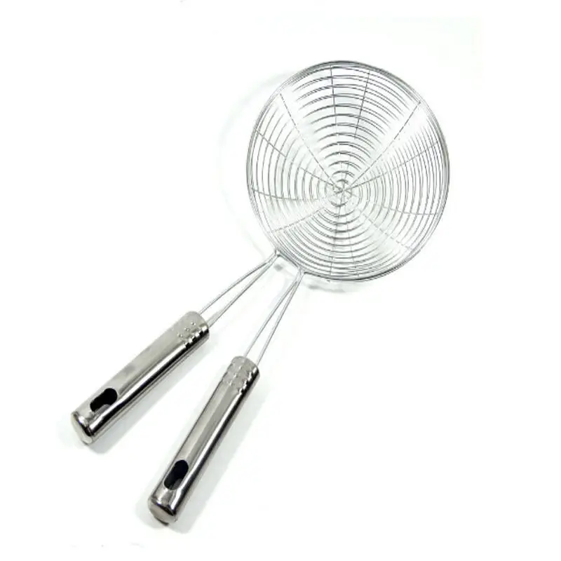 Новая нержавеющая сталь шумовка сетка фритюрница масляный ковш для жарки