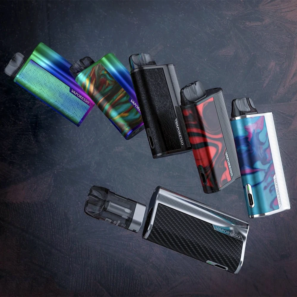 Original Vaporesso XTRA Pod Kit W/ 900mAh Battery &amp 2ml System 0.8ohm/1.2ohm Coil Mod vs Renova Zero/ Targe PM80 | Электроника