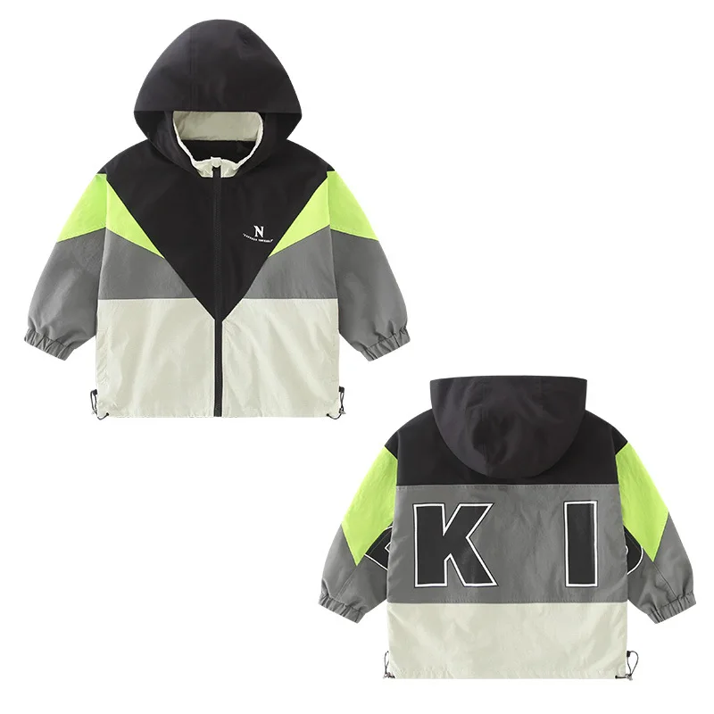 

Hot Sale Spring Autumn Boy Coat Jackets Overcoat Top Kids Teenage Gift Children Clothes Gift Formal School High Quality