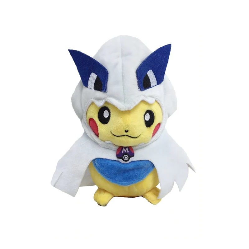 Горячие игрушки 20-24 см 7,9-9,4 ''Пикачу Косплей тиранитар Hydreigon Charizard Snorlax Ampharos Garchomp Мягкие плюшевые игрушки плюш - Цвет: 20cm Lugia