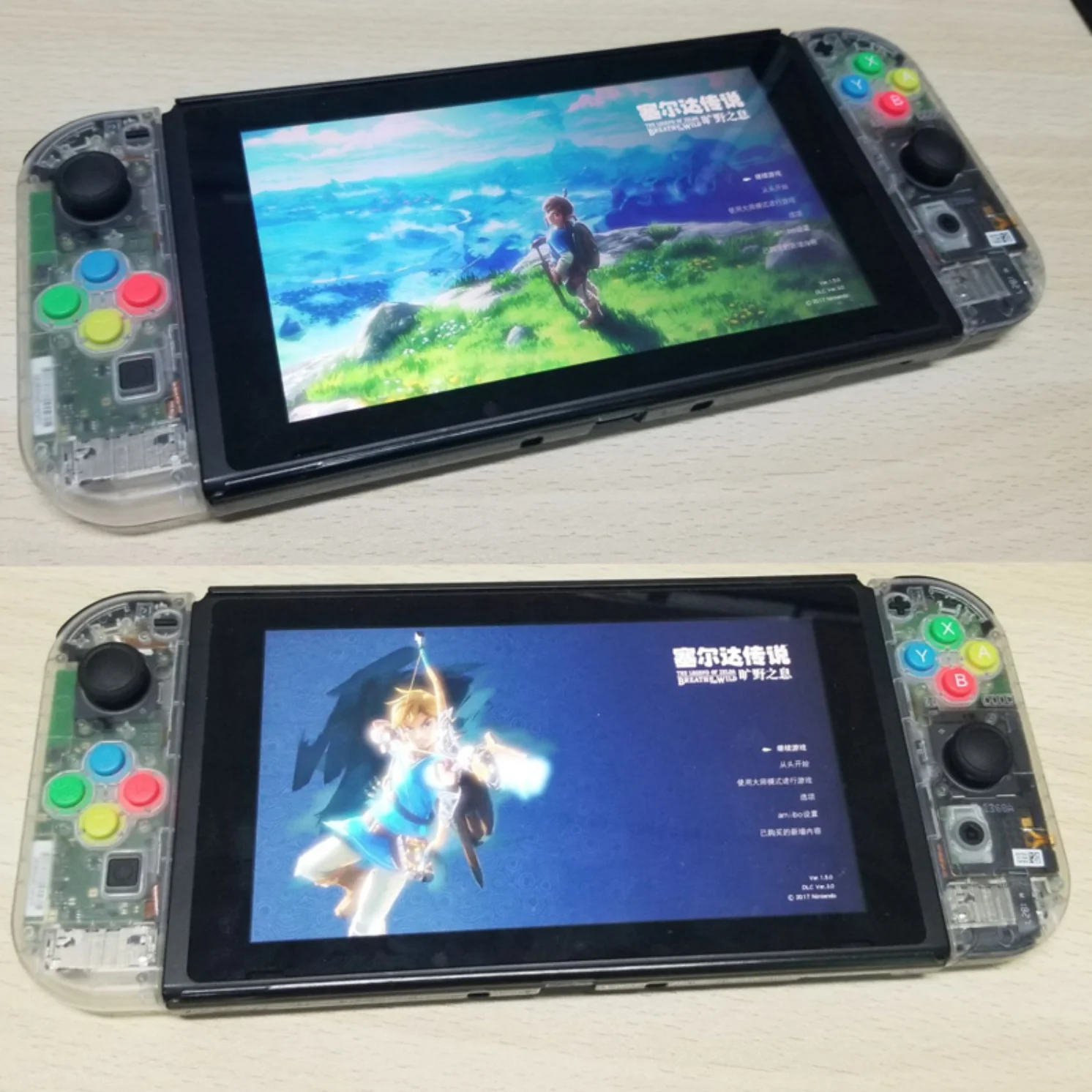 Чехол для корпуса чехол Nintendo Switch контроллер NS Joy-Con прозрачная запасная часть