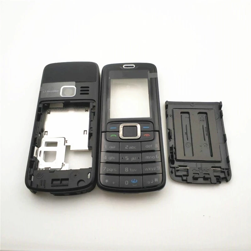10 шт./партия для Nokia 3110 3110C Корпус Передняя Лицевая панель рамка чехол + задняя