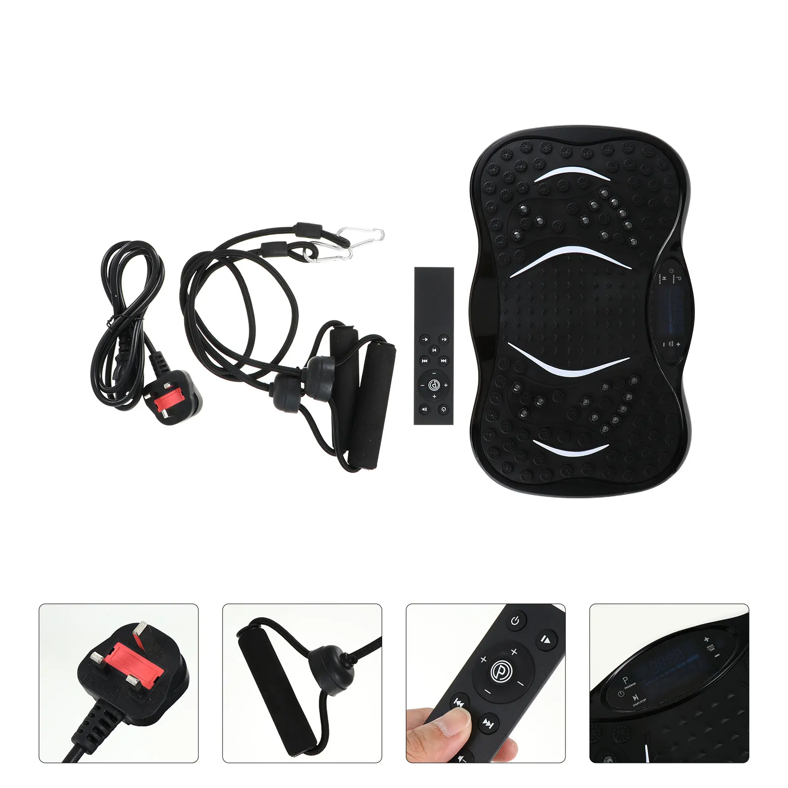 

1 Set Vibration Plate Fitness Vibration Platform Bodybuilding Machine (UK Plug)