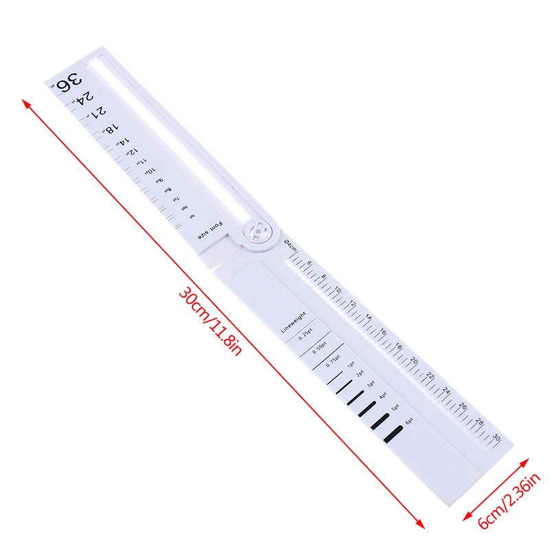 

1pcs Simple Style 30cm Transparent Rectangle Ruler Protractor Student Stationery Drawing Tool Supplies