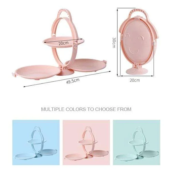 Складной 3 х слойная блюдо для фруктов и конфет Гостиная дома 2 Слои с фруктами